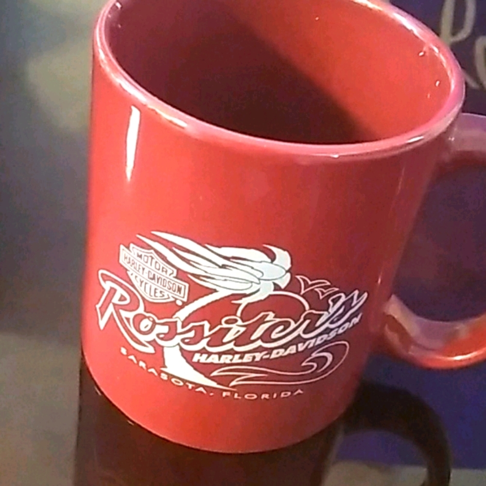 💜WINE COLOR HARLEY DAVIDSON MUG